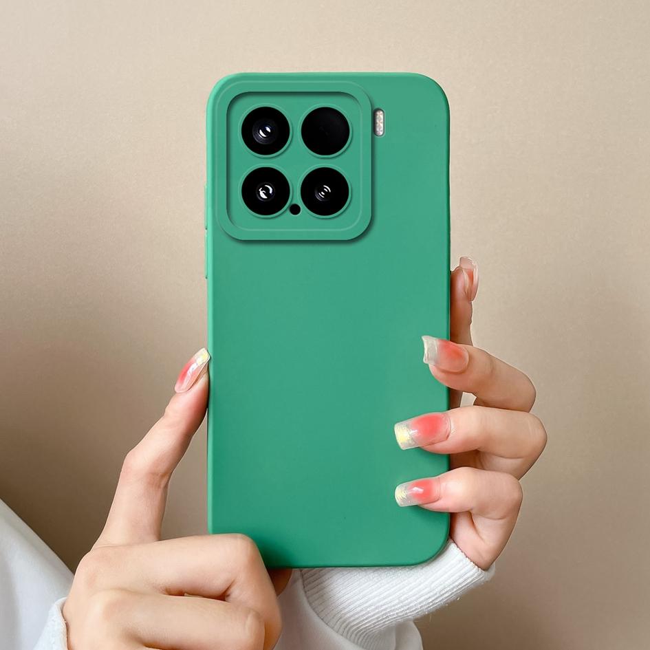 For Xiaomi 15 13 14 14T Mi 6x A2 A3 10 10i 10T 11 11i 11T 11X 12 12X 12T Pro Poco C75 C3 C31 C40 C50 C55 Lite Zoom Solid Color Silicone Cellphone Case