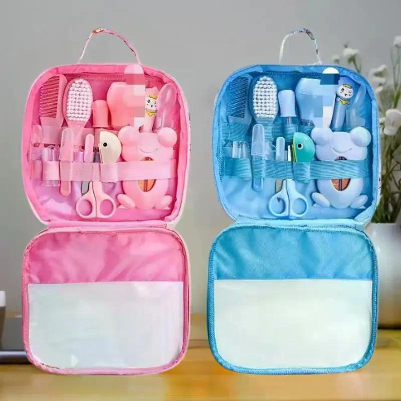 13pcs Comb Grooming Baby Care Kit Baby Portable Tool Grooming Nail Care Set