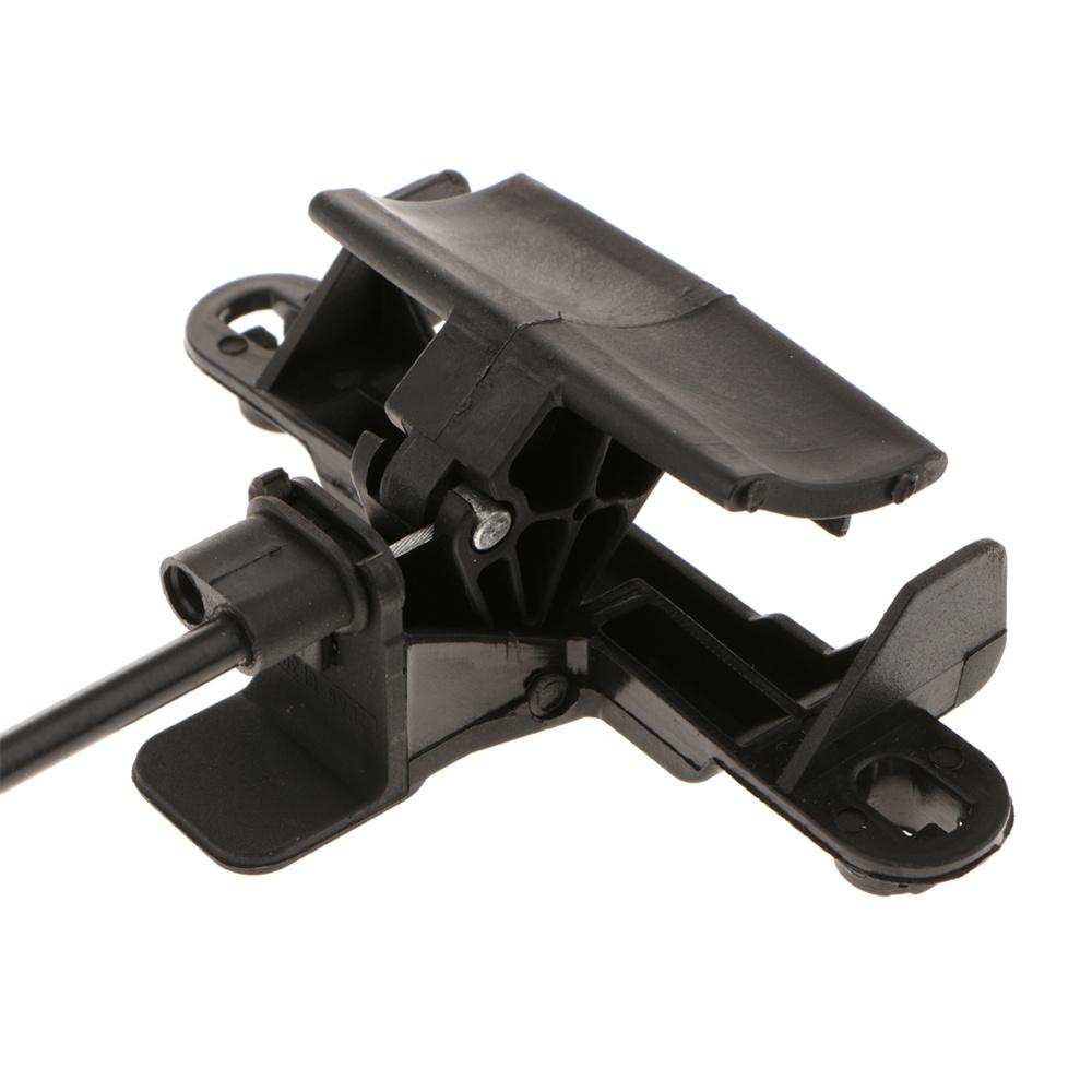 51237164798 Black Car Engine Hood Release Cable Wire Kit For BMW X5 2007-2014 1x