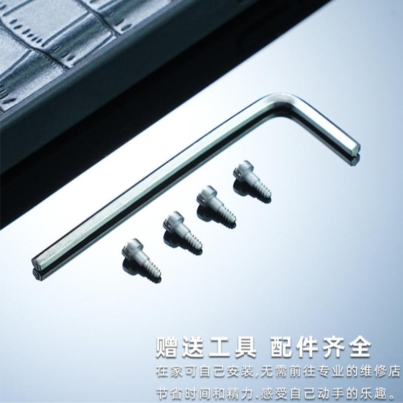 2/4pcs Watch Case Screws For Casio G-Shock GM-2100 GBM-2100 GM5600 GM-S2100 GM6900 Series Strap Case Metal Nut Watch Side Screws