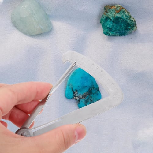 TOYMYTOY Stainless Steel Thickness Caliper Gauge, Inner Diameter Caliper, Jewelry Measuring Tool, Precision Measurement, Inside Measuring Tool, 10.4 X