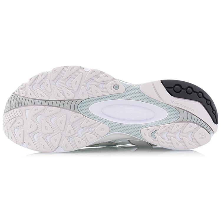 New LiNing Shock Absorbers With Slip Resistant And Abrasion Resistant Properties Low Top Running Shoes Women's Gray ARHP128-11
