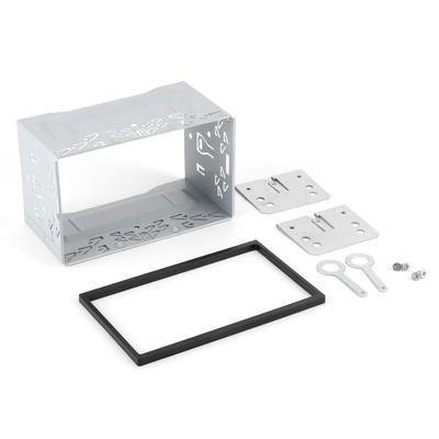 2Din Center Control DVD Player Rahmen Navigation Lünette Fascia Trim Kit Universal Zubehör