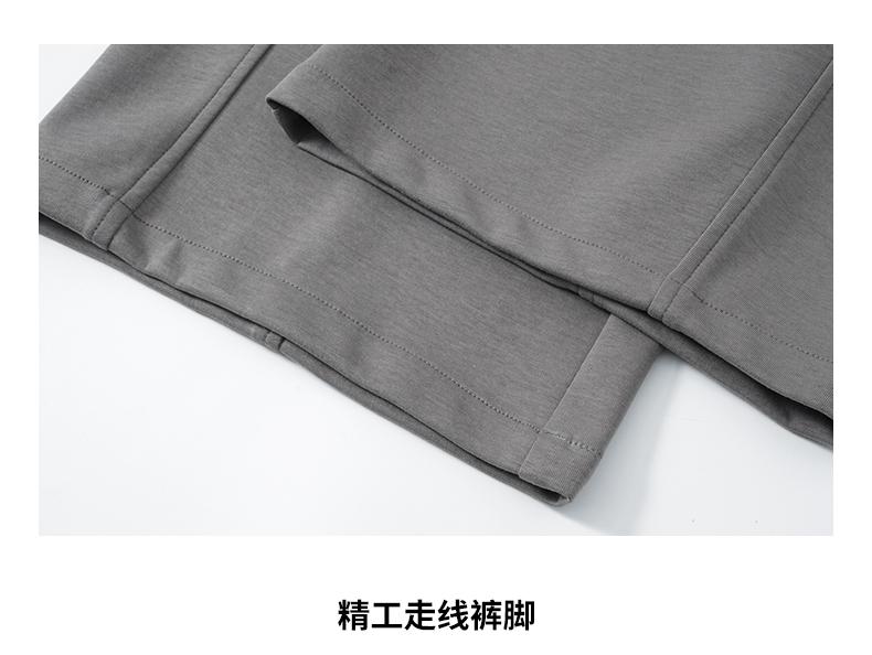 2026 Street Trendy Versatile Mid Waist Casual Pants Summer Classic Cross Arrow Logo Couple's New Pants