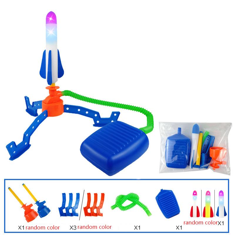Flying Rocket Toys Feet Step on The Sky Launcher Flying Parent-child Interactive Puzzle Games Children Outdoor Sports Boys Toys