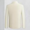 LUOZI Men's Winter Mock Neck Half-Zip Wool Sweater
