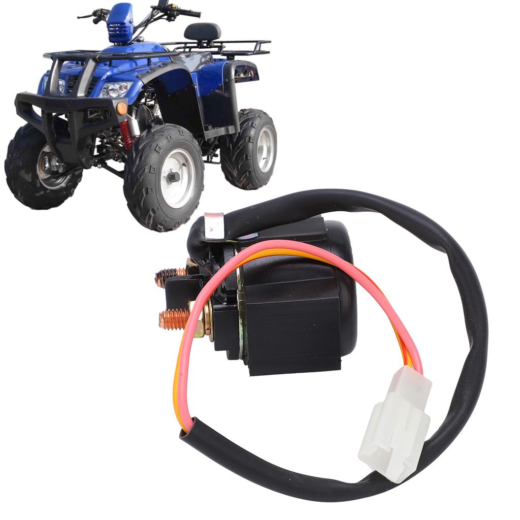 12V Starter Solenoid Relay Aluminum Alloy for GY6 50cc 70cc 110cc 125cc 150cc 250cc ATV