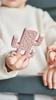 Silicone Teether Toy for Babies Cactus Pink MinikOiOi 1 pc.