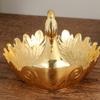 Modern Hammered Metal Candy Dish Treat Serving Tray For Wedding Anniversary Gift And Fashion Home Decoration