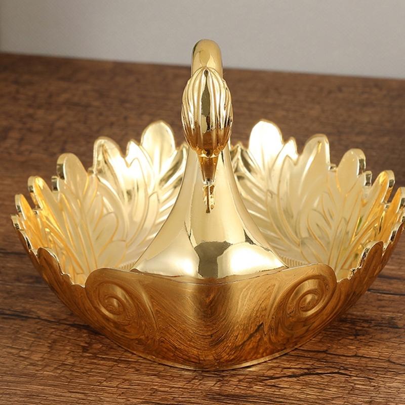 Modern Hammered Metal Candy Dish Treat Serving Tray For Wedding Anniversary Gift And Fashion Home Decoration