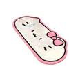 Pink Hello Kitty Faux Cashmere Bedside Rug - Cute, Girly, Non-Slip, Easy To Clean, Wear-Resistant