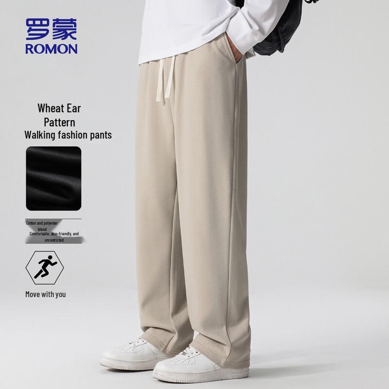

Romon Men s Casual Straight-Leg Sweatpants 4XL (195)