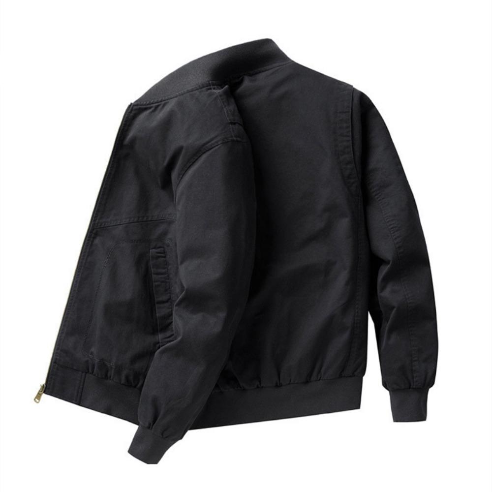 2025 Men's Autumn and Winter Bomber Flight Jackets Windproof Pilot Jacket Casual Motorcycle Baseball Coat for MEN