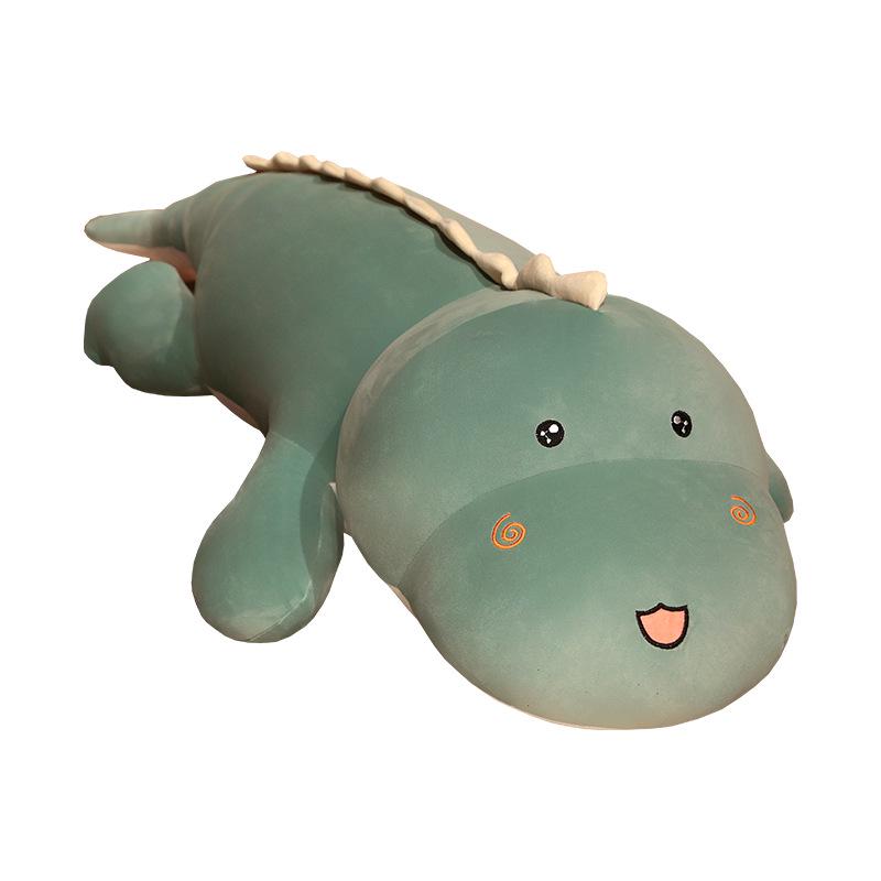 Dinosaur Plush Leg-Clamping Pillow - Large Size Bedtime Toy