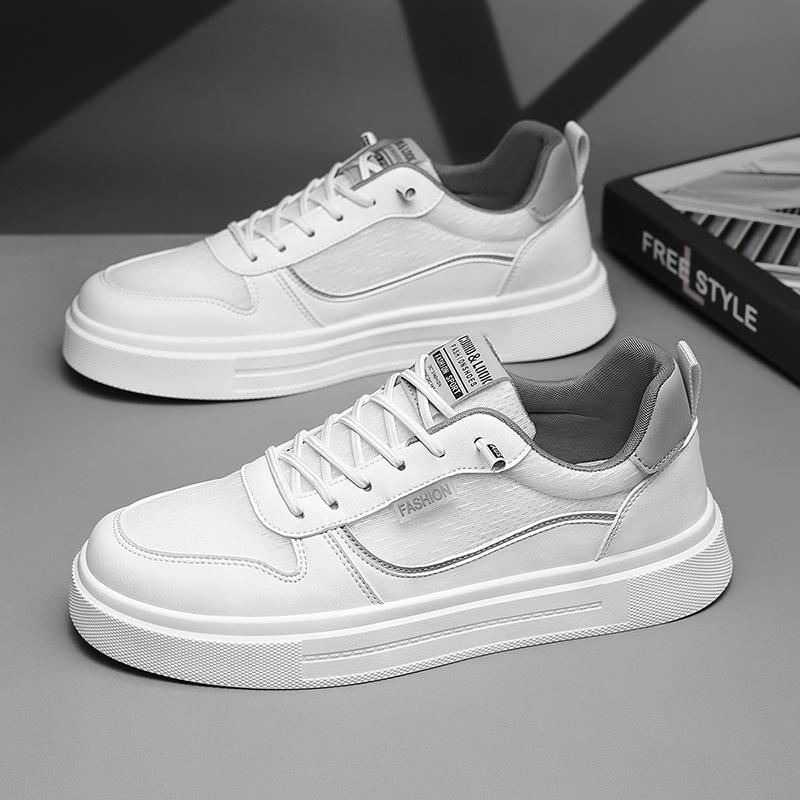 Four Can Wear Men'S Board Shoes Low-Top Trend Comfortable Breathable Youth Simple Running Sports Shoes