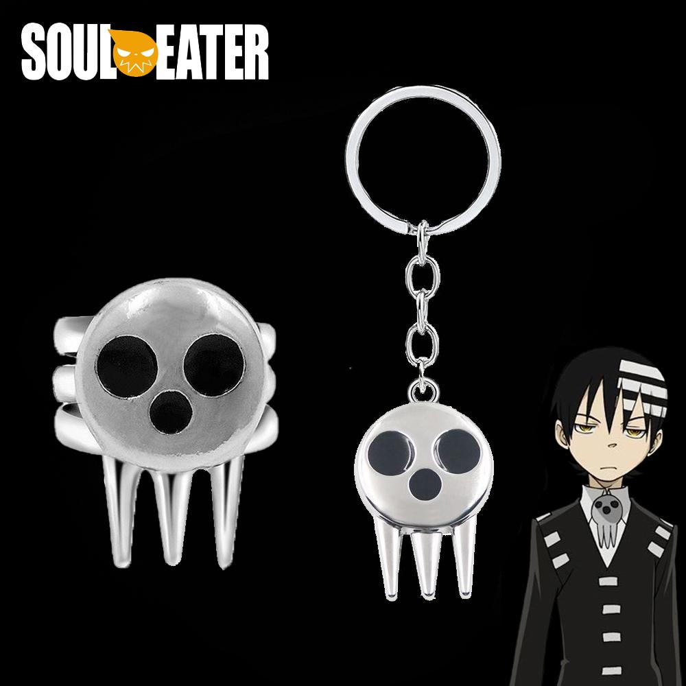 Anime Soul Eater Halskette Totenkopf Metall Anhänger Abzeichen Cosplay Requisiten Für Frauen Männer Fans Schmuck Zubehör Anhänger Geschenke