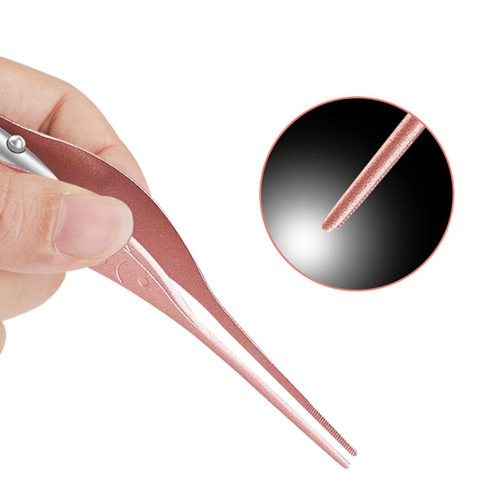 LED Flashlight Ear Cleaner Earpick Set Earwax Removal Ear Spoon Tweezer Ears Care Tool