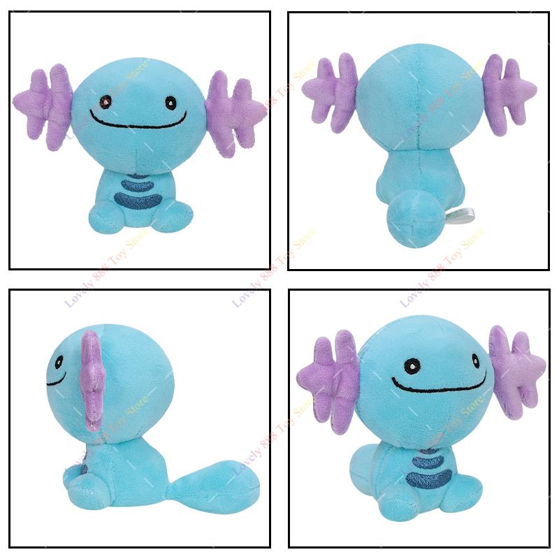 Wooper Plush Toys Cute Anime Plushie Scizor Nidoran Mimikyu Lapras Garchomp Litten Bidoof Ho-Oh Stuffed Kids Xmas Dolls