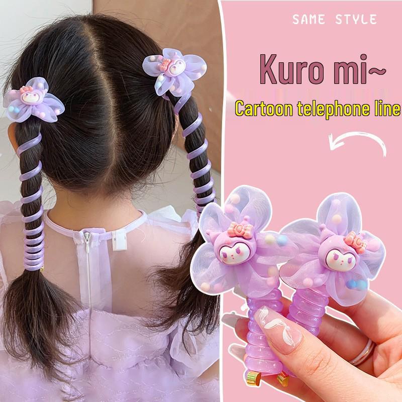 Kids' Butterfly Hair Tie Set: Sweet, Colorful Ponytail Holders and Braid Accessories
