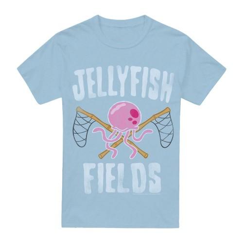 SpongeBob SquarePants Mens Jellyfish Fields T-Shirt