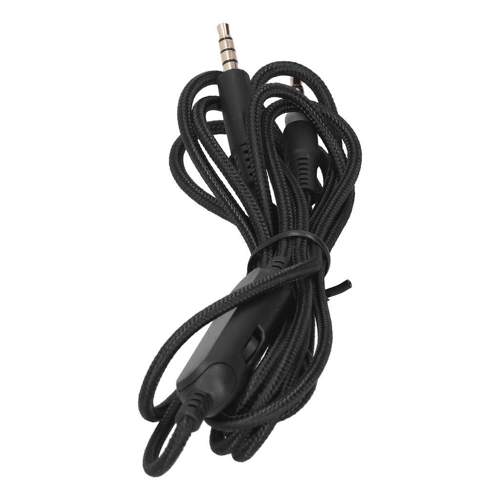 Headphone Audio Cable for Kingston HyperX Cloud MIX Gaming Headset Volumn Adjusted Cord