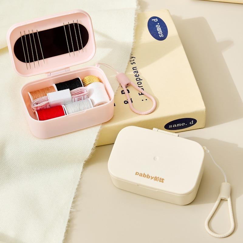 Household Portable Magnetic Multi-functional Needle and Thread Storage Box, Creative Hand-sewn Needle and Thread Bag Set, Sewing Tools