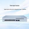 Huawei Kunling S310S-8T2X 8-Port Gigabit 2-Port 10G Managed Switch CN Plug (adapter Included)