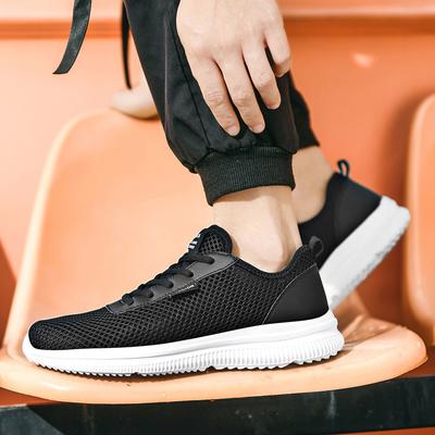 Shoes Men's Plus Size Summer Lightweight Men's Shoes Breathable Mesh Running Shoes Men's Sneaker Sneakers