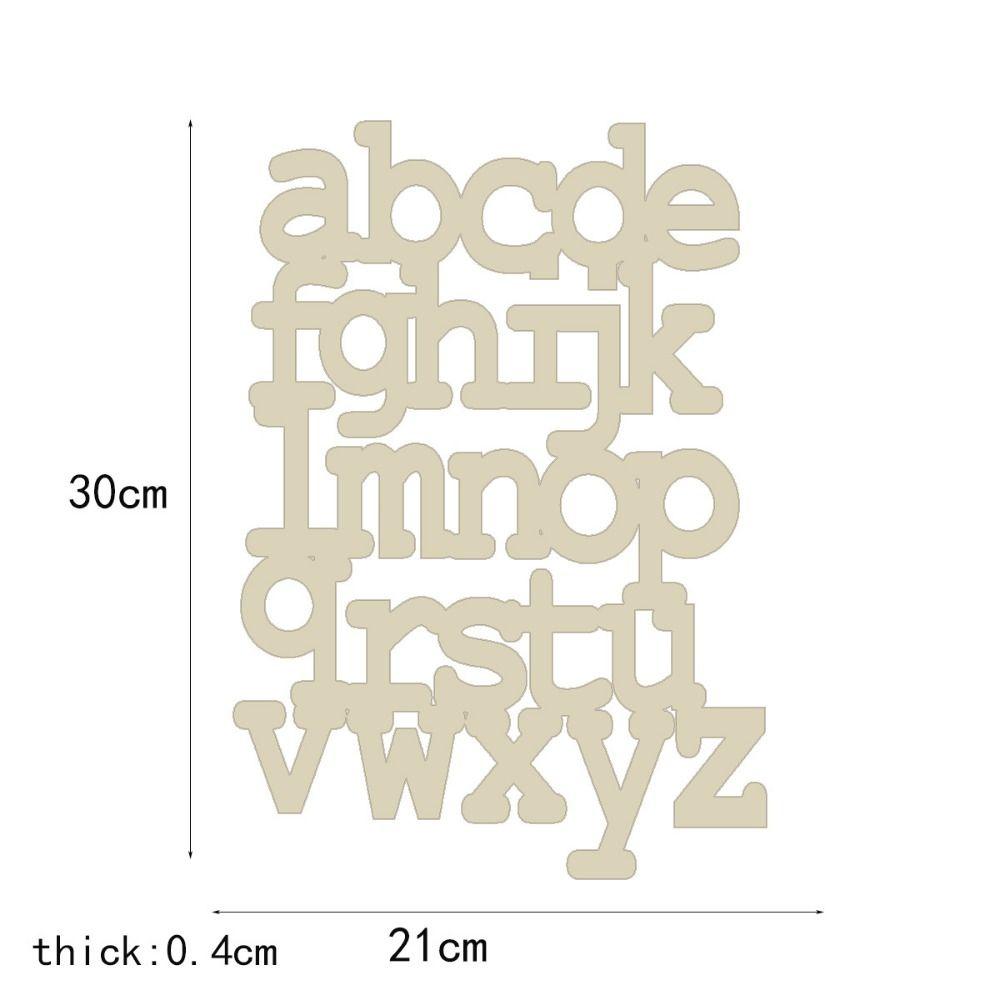 Decor House Wall Hanging Wood Craft Window Shaped Pendant Alphabet Wall Hanger Wood Hanger Pendant