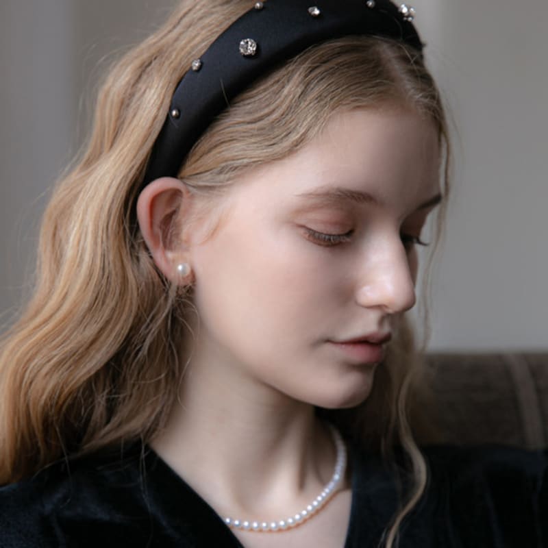 Jean Paul Clarisse Austrian Crystal Point Hairband LFHB0725