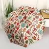 1pc Christmas Winter Automatic Open 8-Rib Windproof Umbrella, Travel & Commuting, Suitable for All Seasons