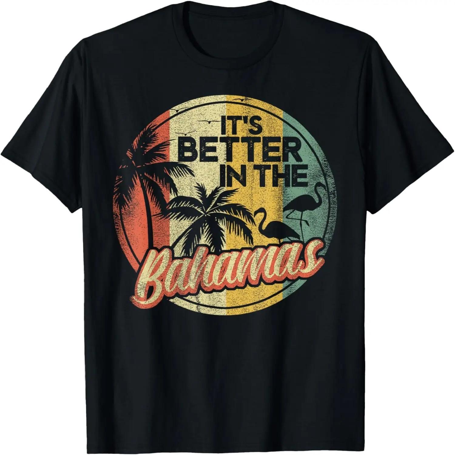 Retro Bahamas Souvenir Travel Vacation Bahamian Flag Nassau T-Shirt XXXXL
