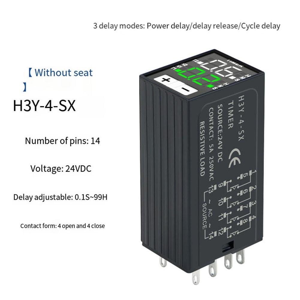 Power On Delay Controller TimeRelay V Digital Display H Y