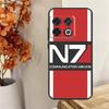 N7 Mass Effect Case For OnePlus 11 8 9 10 Pro 8T 9R 9RT 10T Cover For OnePlus Nord 3 2T CE 2 Lite N10 N20