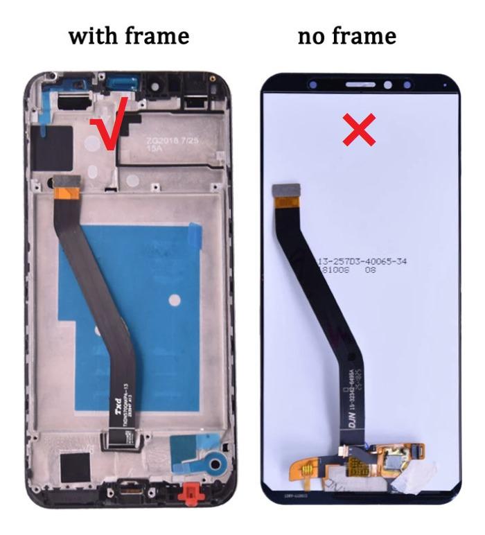LCD z ramką do Huawei Y6 2018 Y6 Prime 2018 Wyświetlacz LCD z ekranem dotykowym