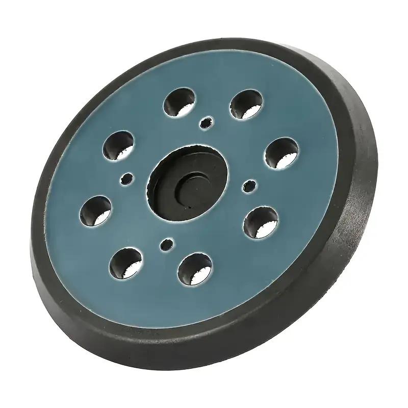 1Pc 125mm 5 Inch Sander Pad 8-Holes Backing Sanding Disc Pad Hook Loop Sanding Pads for Electric Orbital Sander Polishing