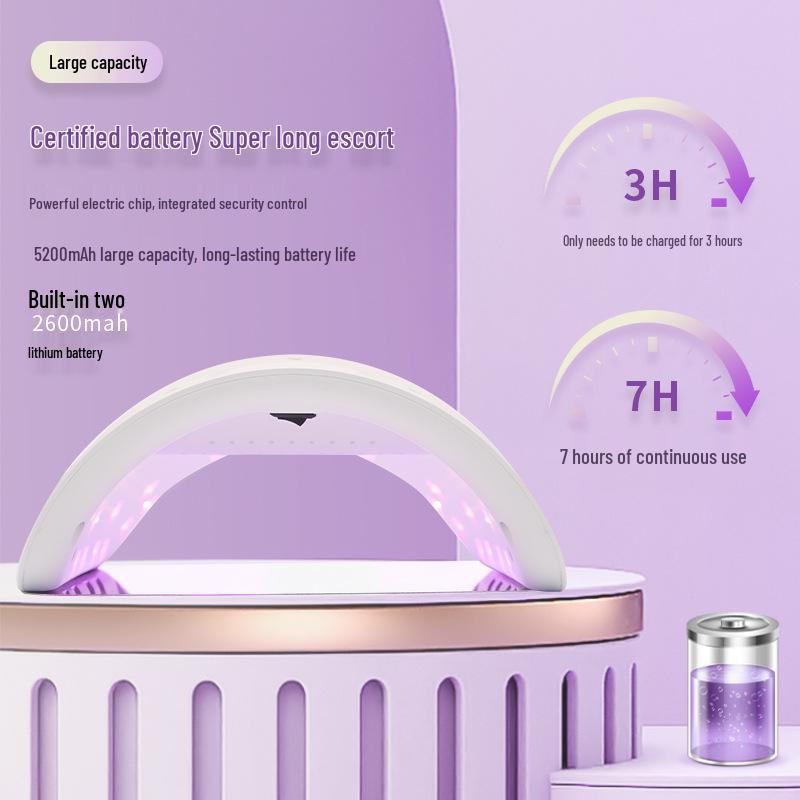 Portable USB Rechargeable S60 Wireless Nail Lamp Phototherapy Machine