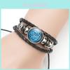 Personalisierbares Lederarmband mit Avatar Der Letzte Airbender Zeit-Edelstein