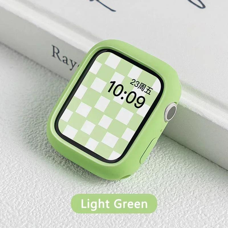 Silikonhülle für Apple Watch Hülle 10 42mm 46mm 44mm 40mm 45mm 41mm Zubehör Stoßfänger Schale Schutzhülle iWatch Serie SE 6 7 8 9