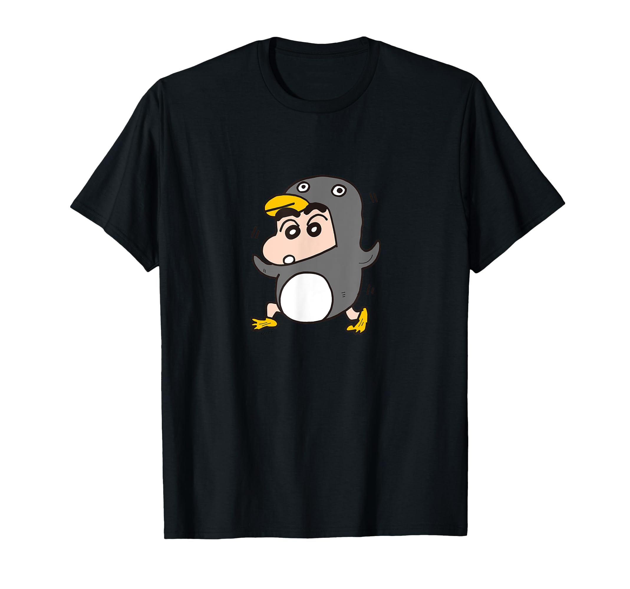 

Crayon Penguin [Manga] Shin-chan Shin-chan T-shirt чорний