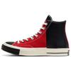 Chuck 70 Restructured Low 'Schwarz Weiß Rot' 168624C
