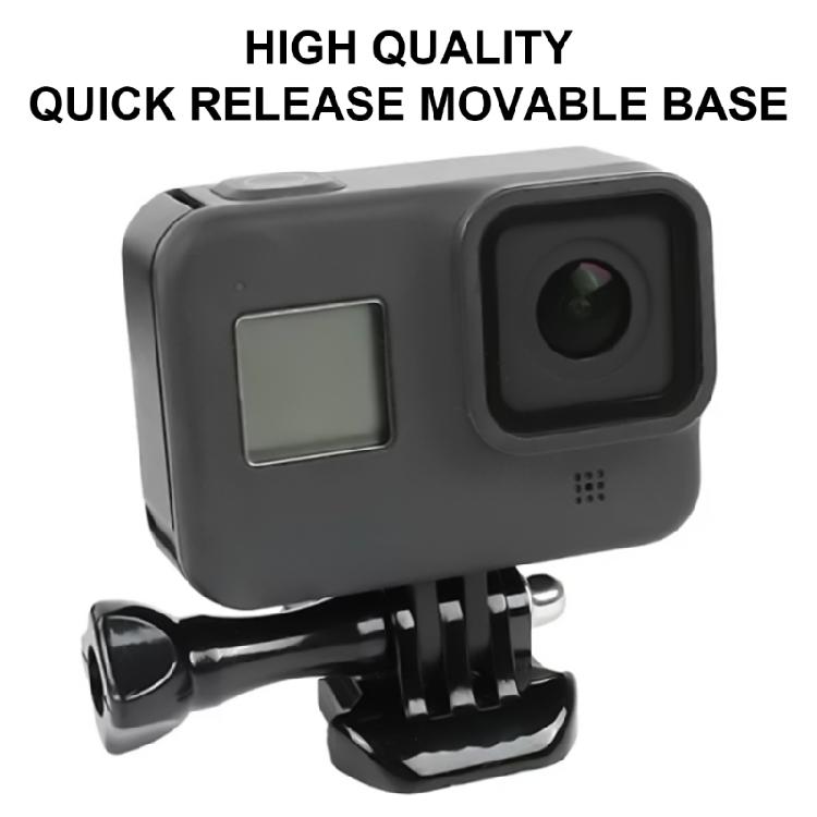 Action Camera Quick Release Adapter Quick Release Base Mount for Creative Shooting Angles in Outdoor Sports and Travel