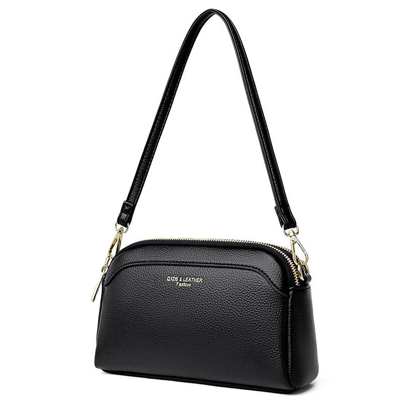 Nová kabelka do ruky Dámská luxusní měkká taška Čtyřsezónní univerzální malá čtvercová taška Niche Všestranná taška pro maminky Crossbody taška