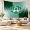 Hibernian FC Wandteppich, Wandbehang aus weichem Stoff, Dekorative Kulisse für Schlafzimmer Heimwandkunst