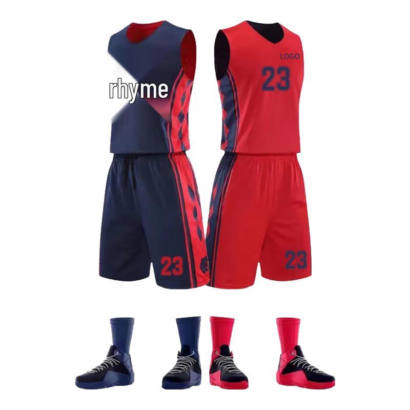 Junyouhui Customizable Unisex Basketball Jersey & Shorts Set