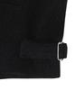 Noirer Alpaca Crop Zip-Up Jacket (Black)