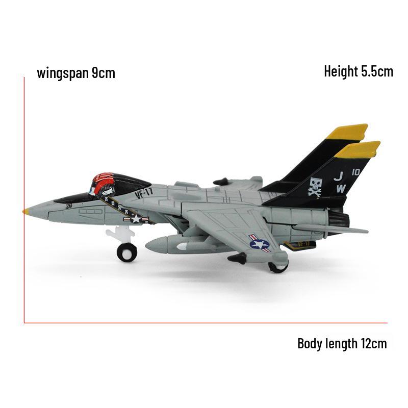 Alloy Fighter Plane Models: Children's Airplane Toy Gift Collection