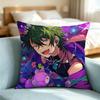 Ensemble Stars  Enstars-ES Pillow Case Square Double-Sided Sofa Cushion Cover Bedroom Bedside Pillow Gift