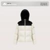 Meilicheng M561WYR084 Women's Short Detachable Hood Goose Down Jacket