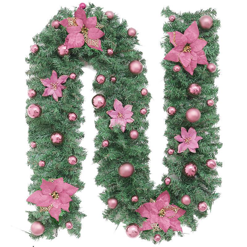 2.7m Dense Simulated Christmas Vine for Window Decoration